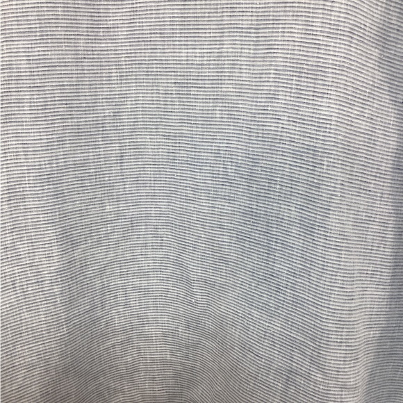 J. Jill large Blue Striped Linen Shirt - Picture 6 of 11